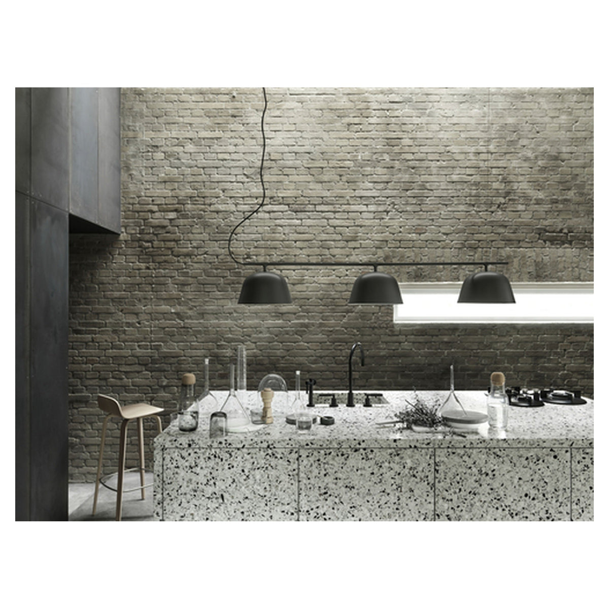 Visu Counter Stool Wood Base