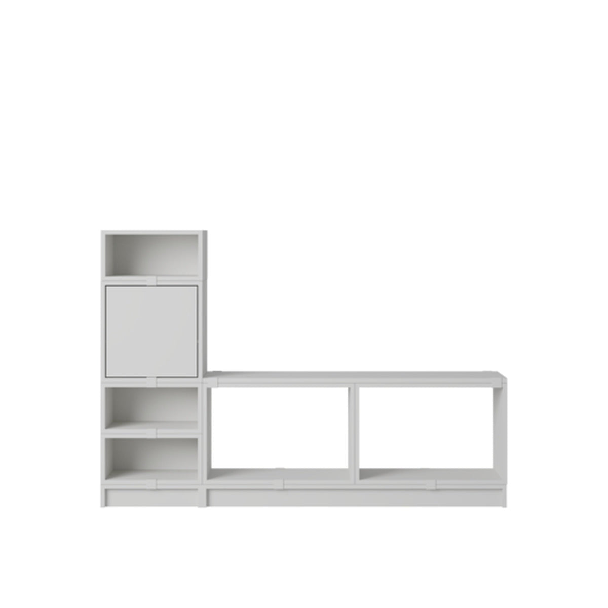 Stacked Storage System Hallway Storage