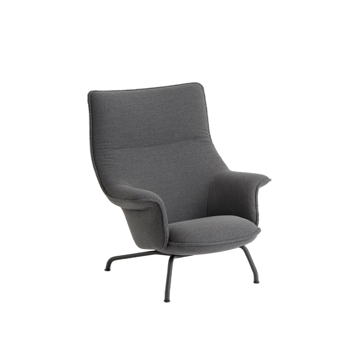 Doze Lounge Chair High Back Tube Base