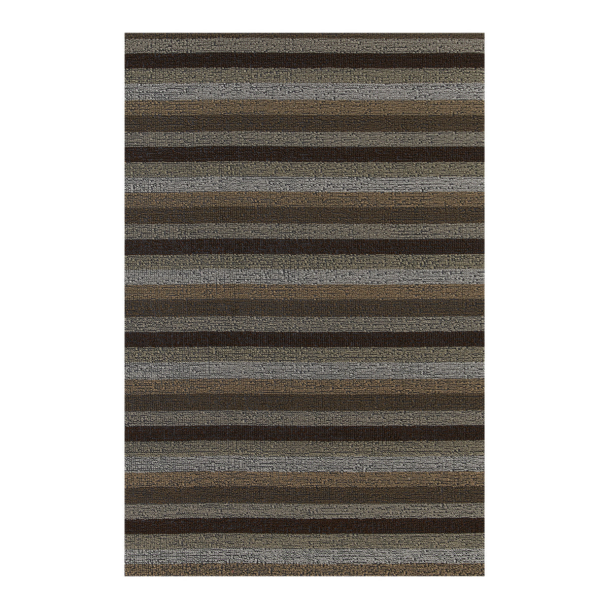 Even Stripe Shag Mats