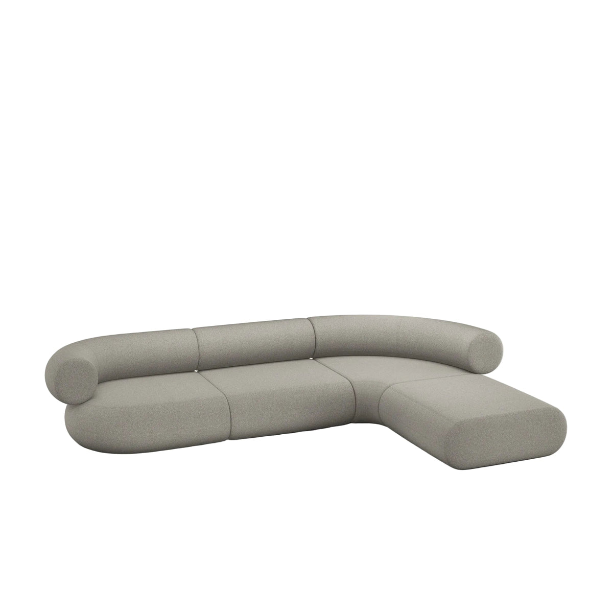 Fat L-Shaped Modular Sofa