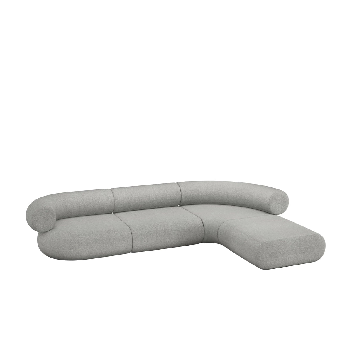 Fat L-Shaped Modular Sofa