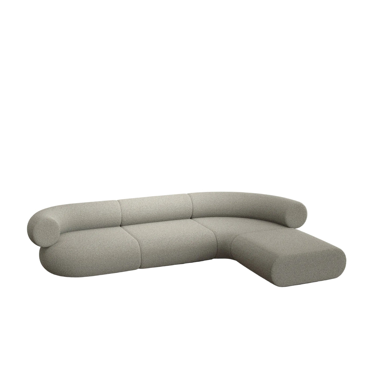 Fat L-Shaped Modular Sofa