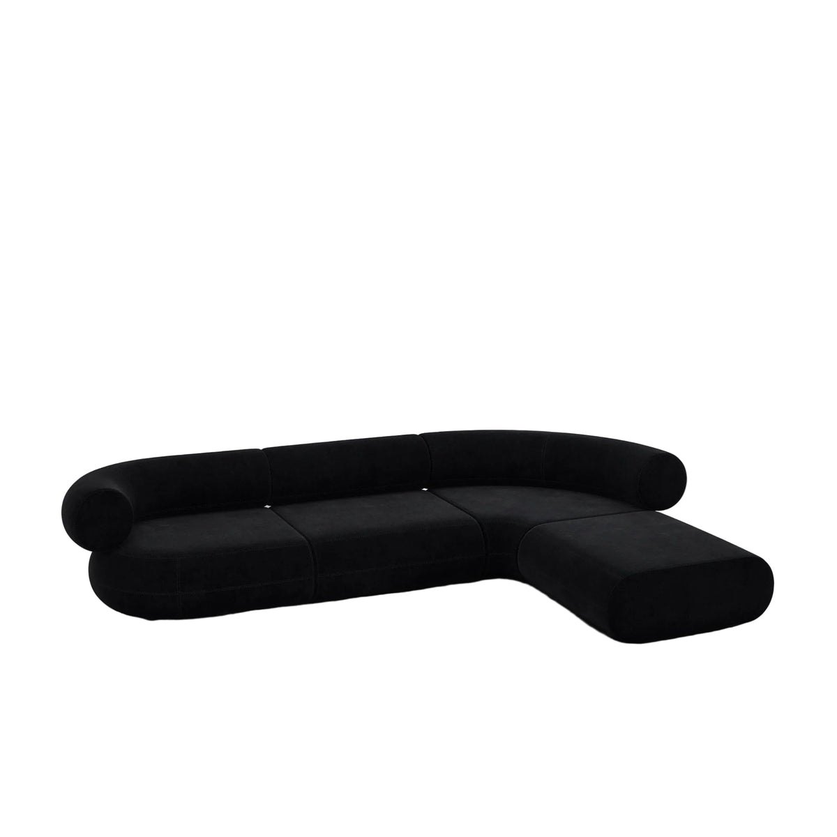 Fat L-Shaped Modular Sofa