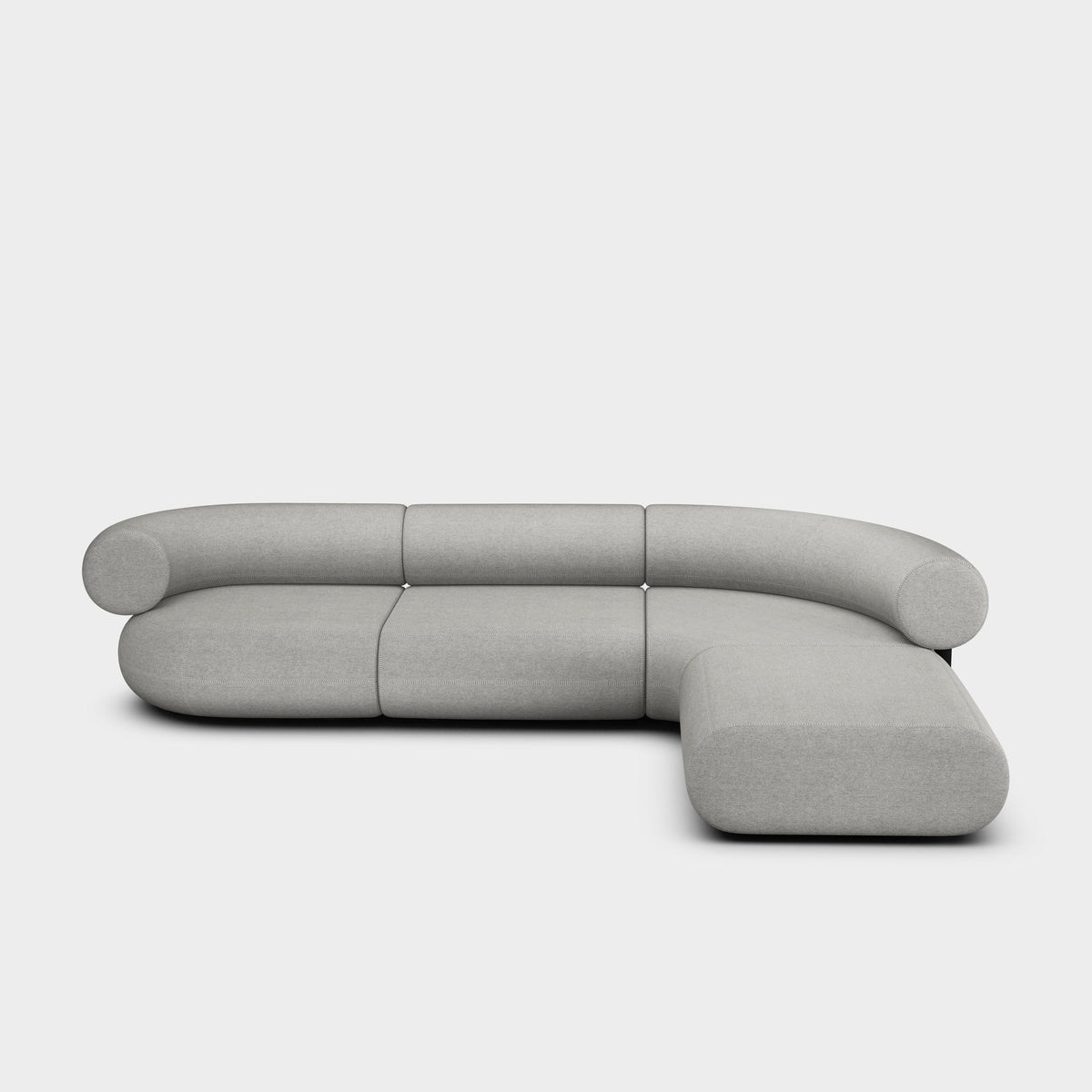 Fat L-Shaped Modular Sofa
