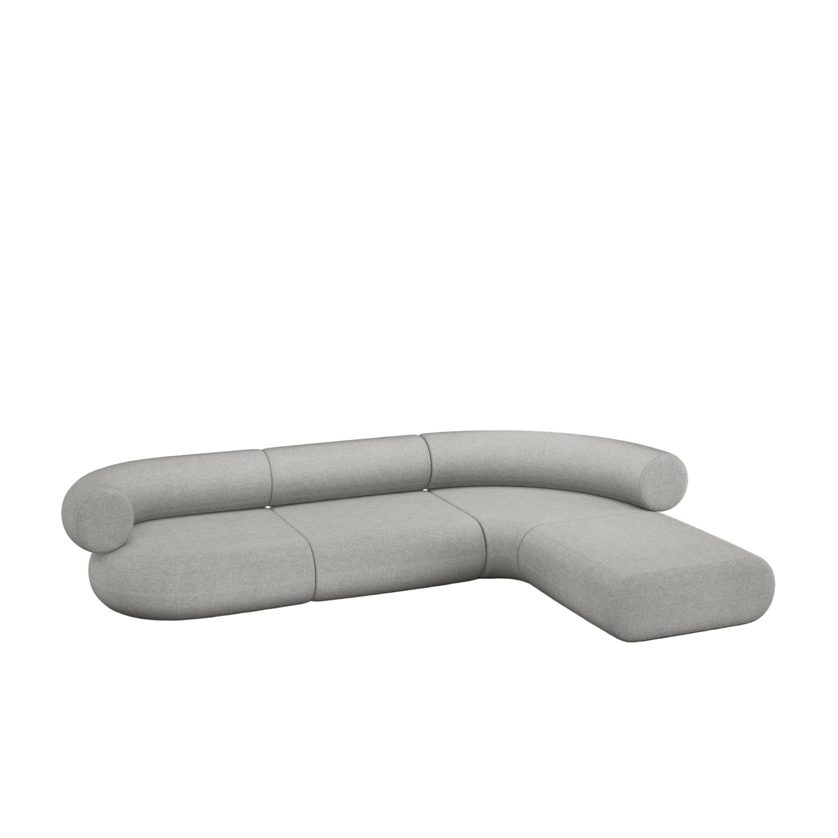 Fat L-Shaped Modular Sofa