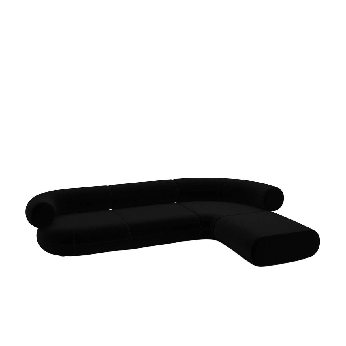 Fat L-Shaped Modular Sofa