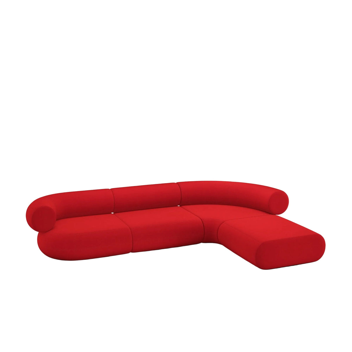 Fat L-Shaped Modular Sofa