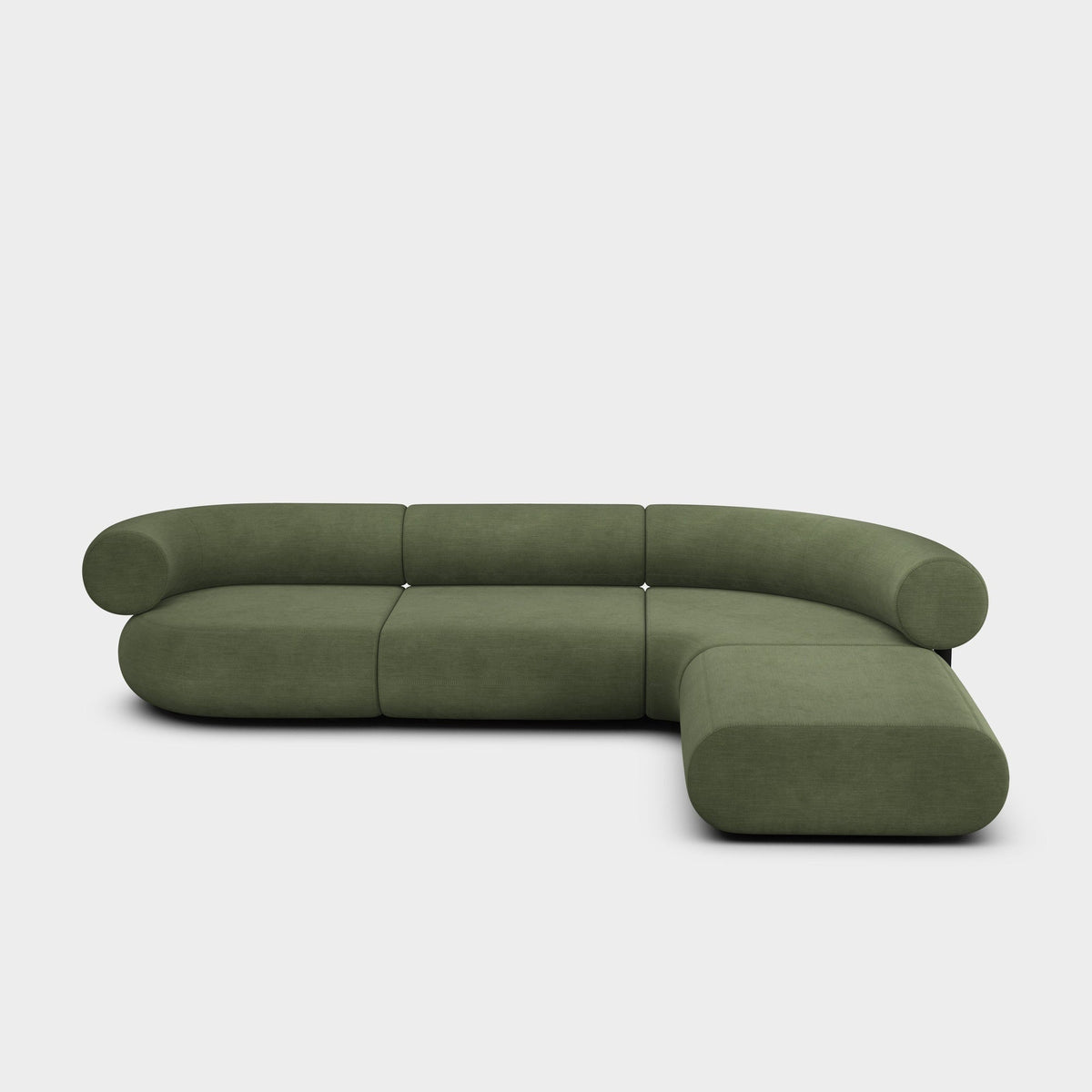 Fat L-Shaped Modular Sofa