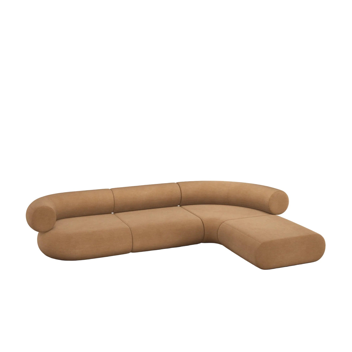 Fat L-Shaped Modular Sofa