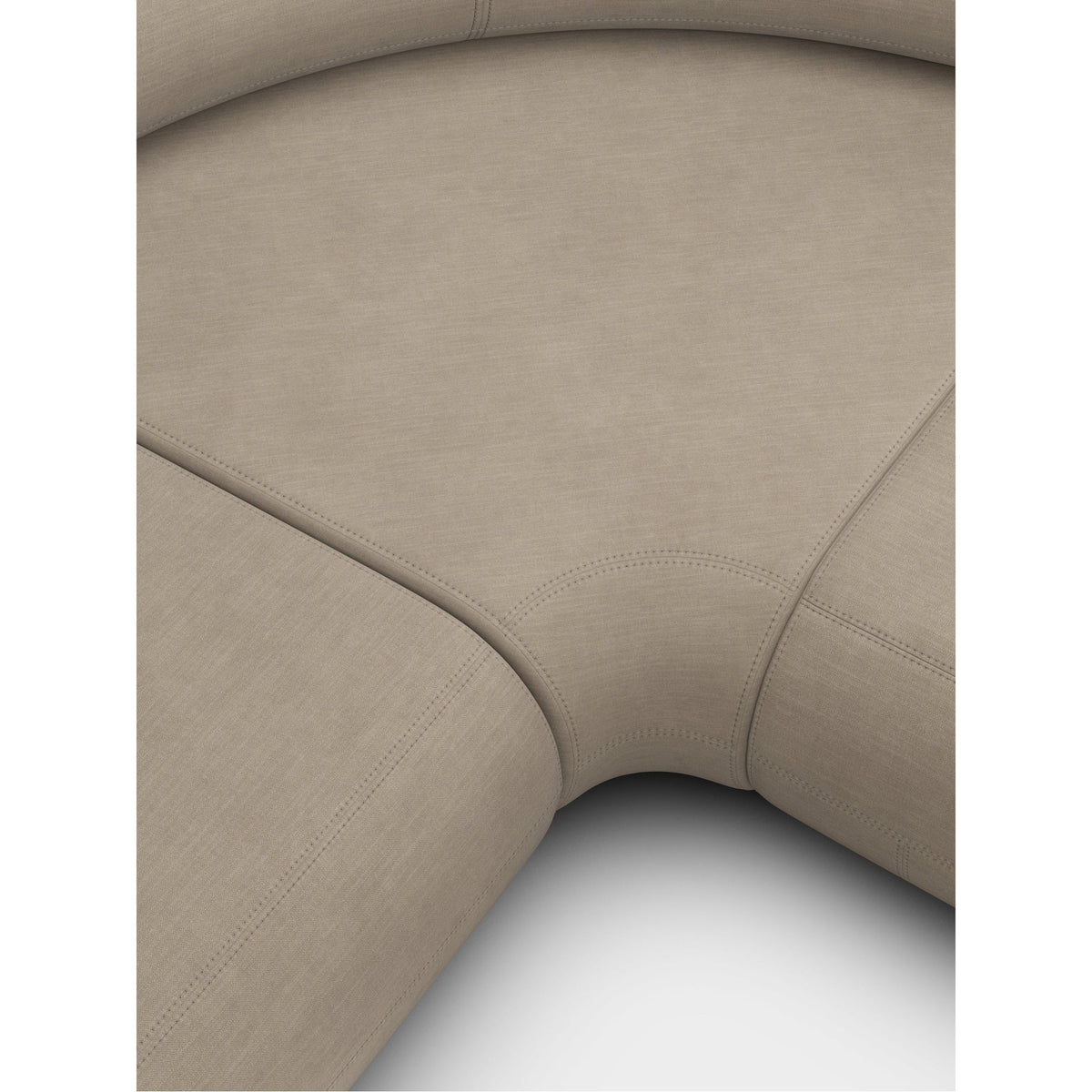 Fat L-Shaped Modular Sofa