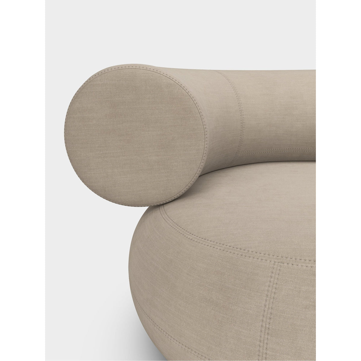 Fat L-Shaped Modular Sofa