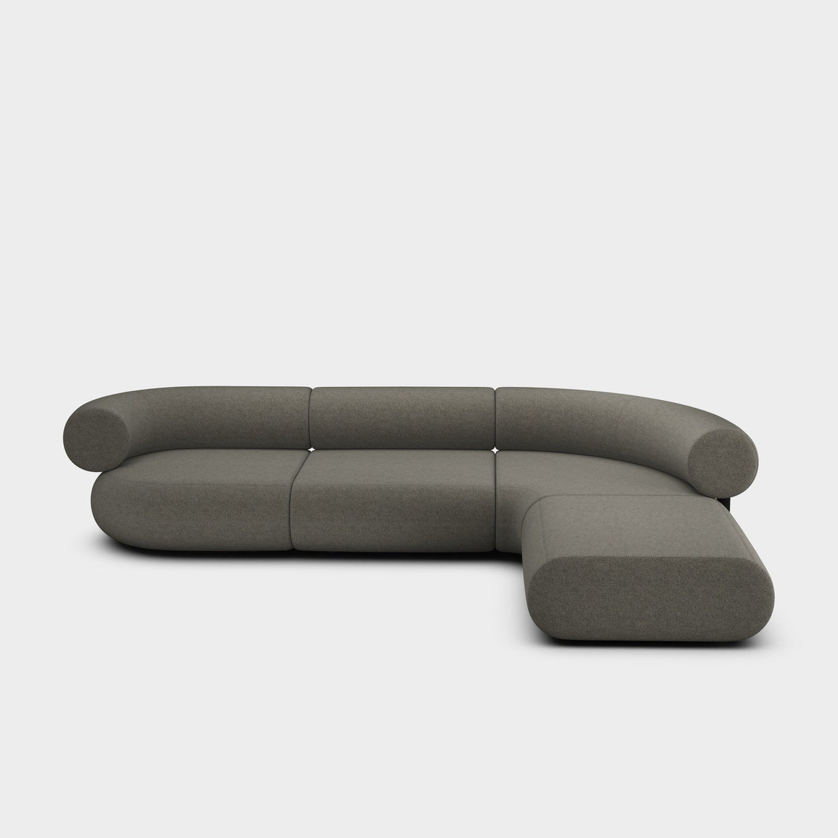 Fat L-Shaped Modular Sofa