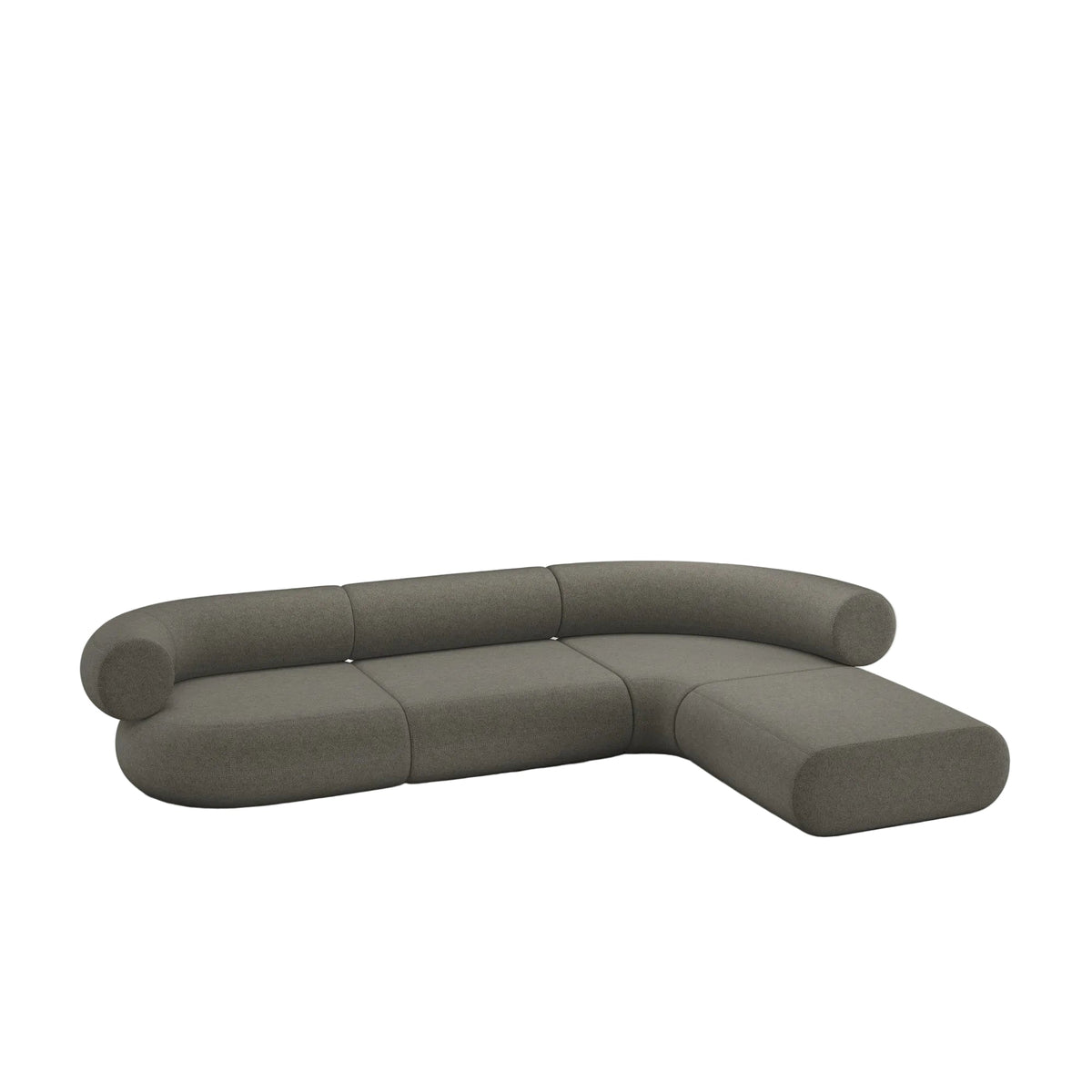 Fat L-Shaped Modular Sofa