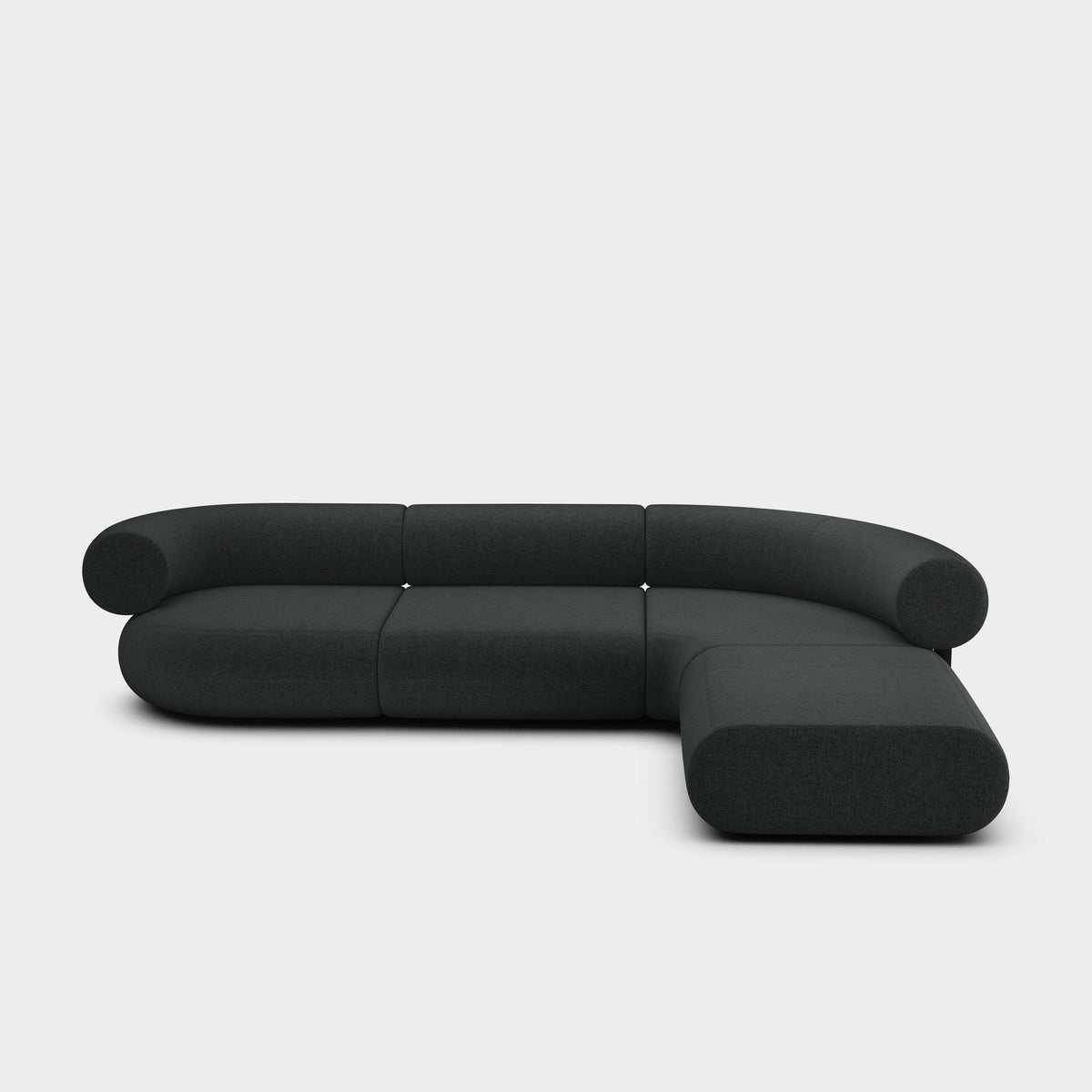 Fat L-Shaped Modular Sofa