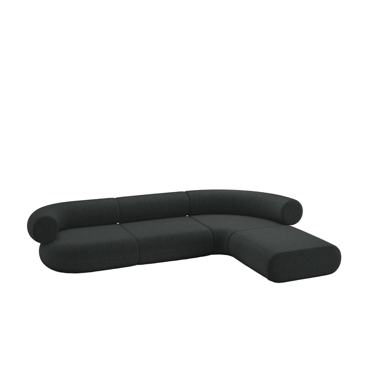 Fat L-Shaped Modular Sofa