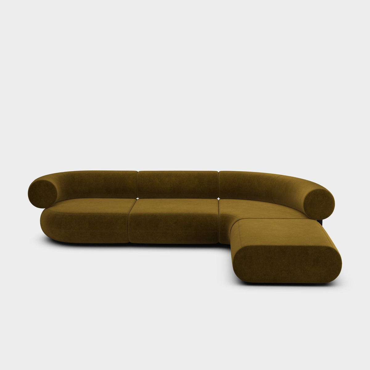 Fat L-Shaped Modular Sofa