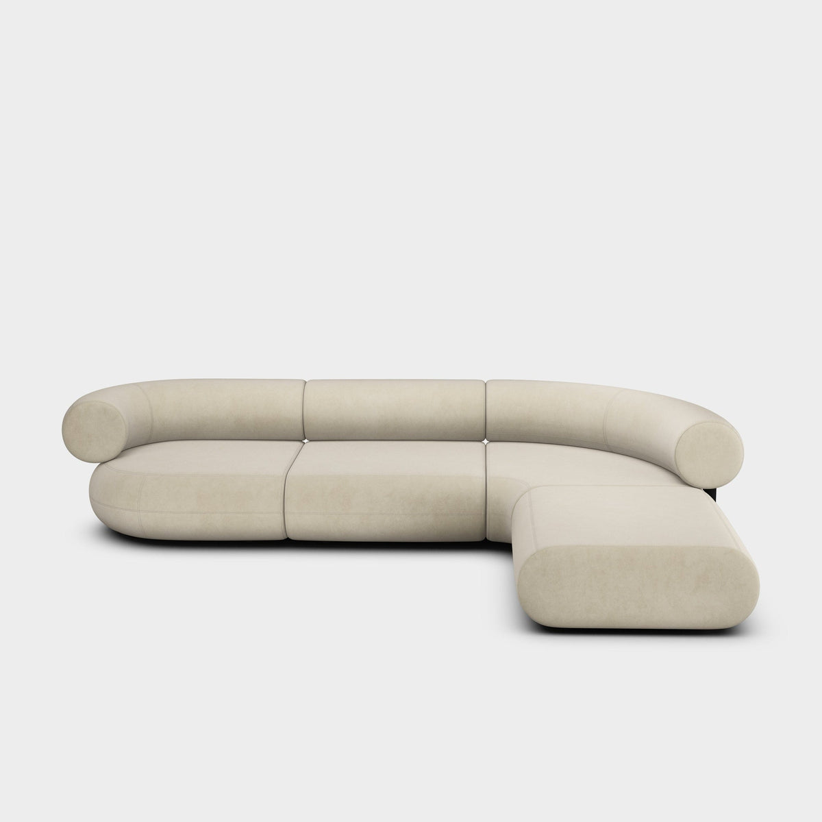 Fat L-Shaped Modular Sofa