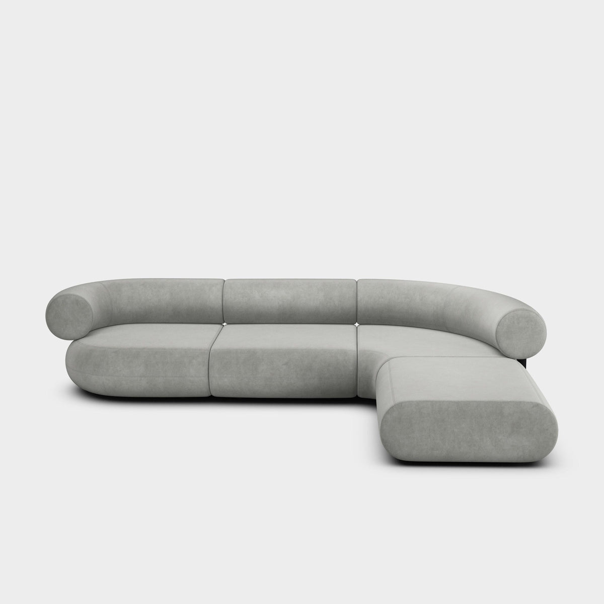 Fat L-Shaped Modular Sofa