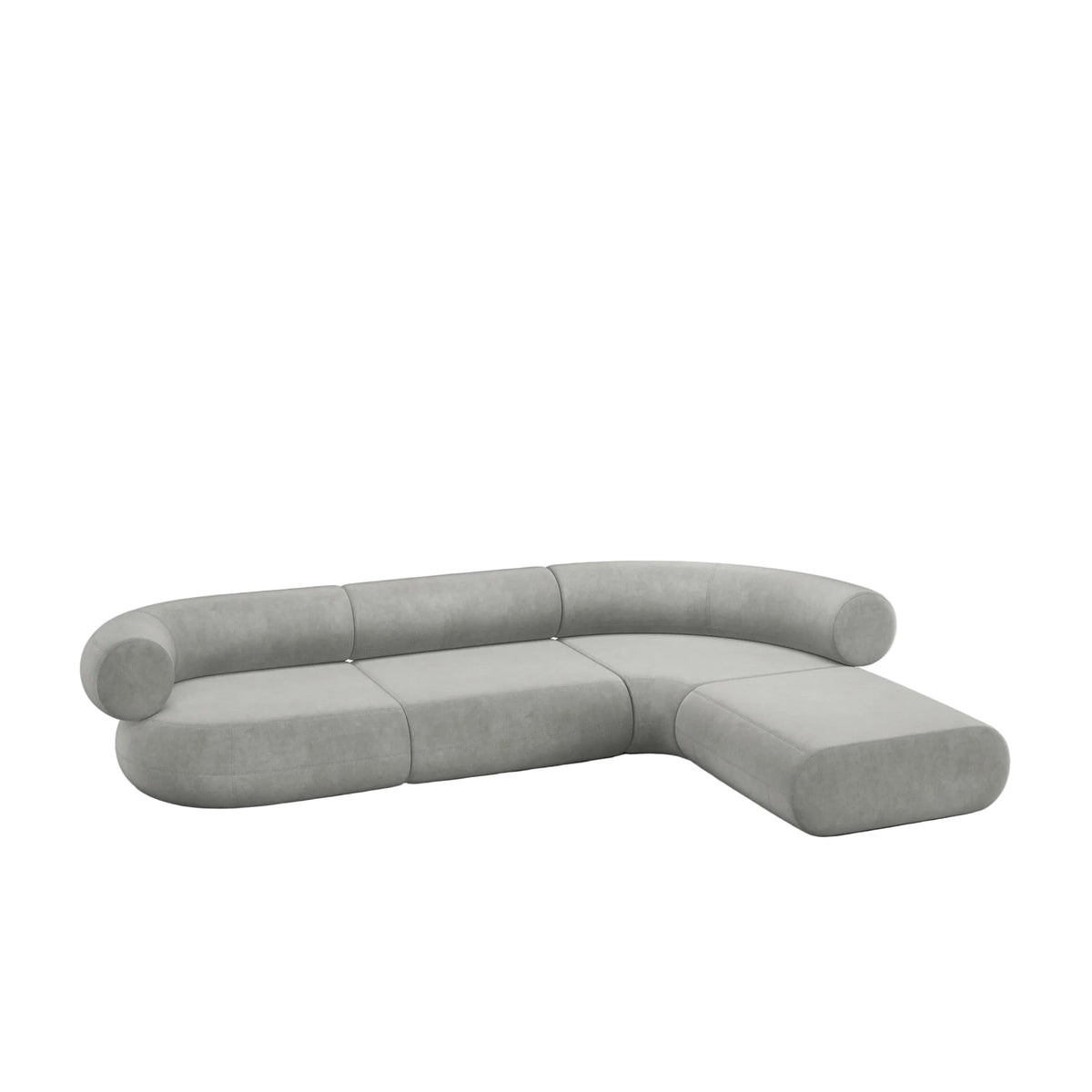 Fat L-Shaped Modular Sofa