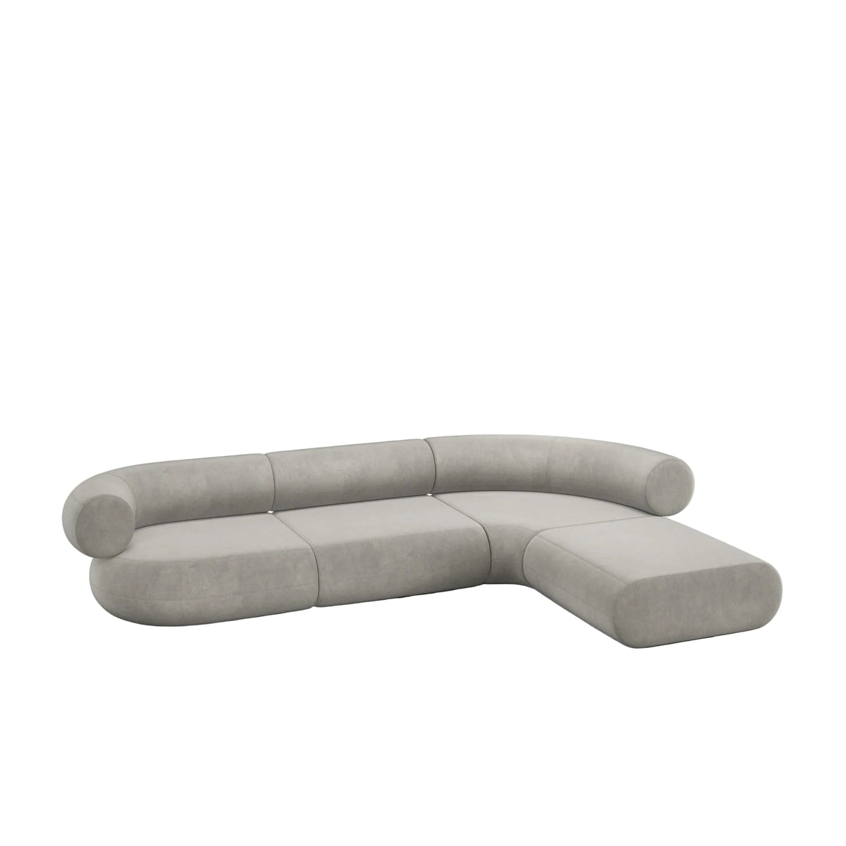 Fat L-Shaped Modular Sofa
