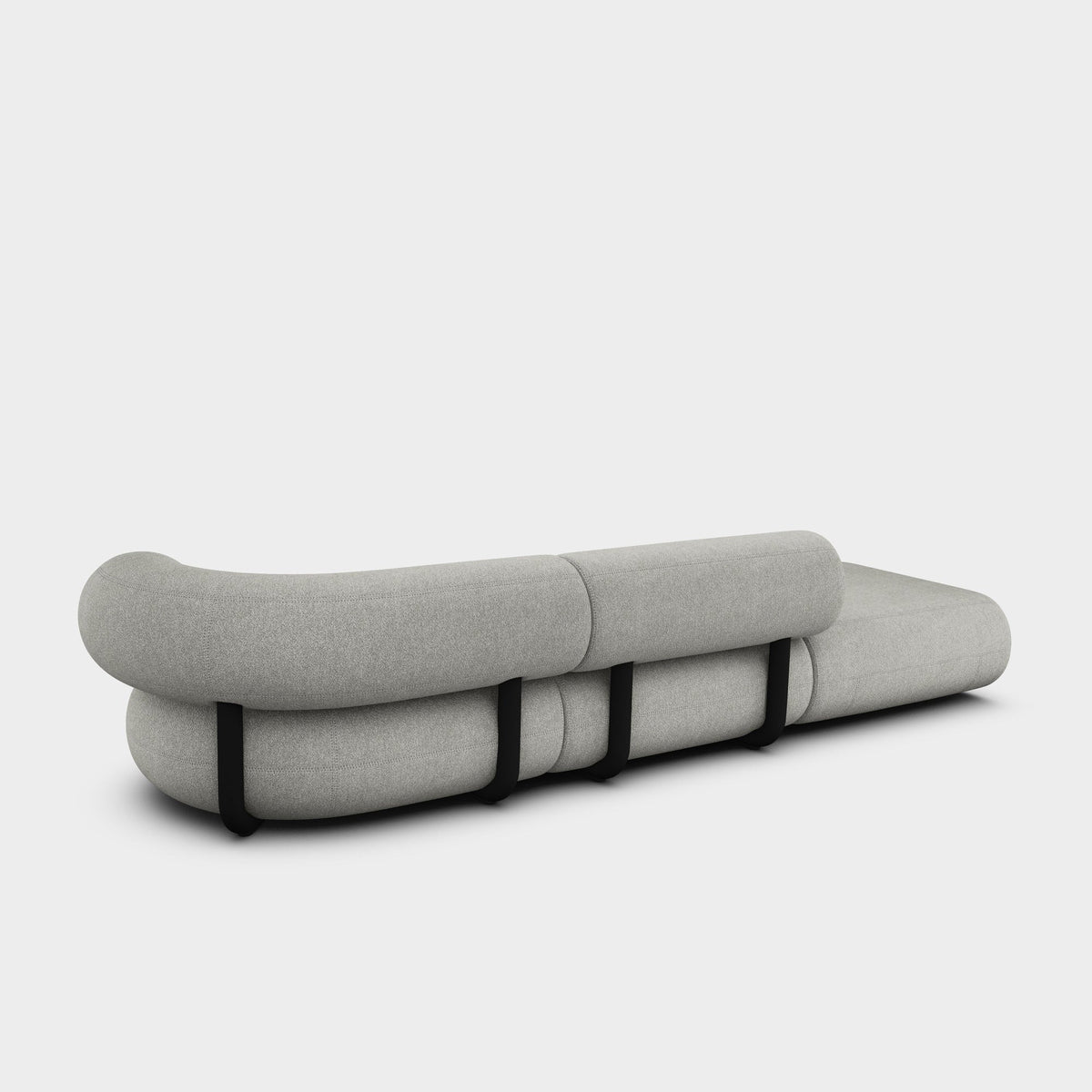 Fat Left Arm Backrest Modular Sofa