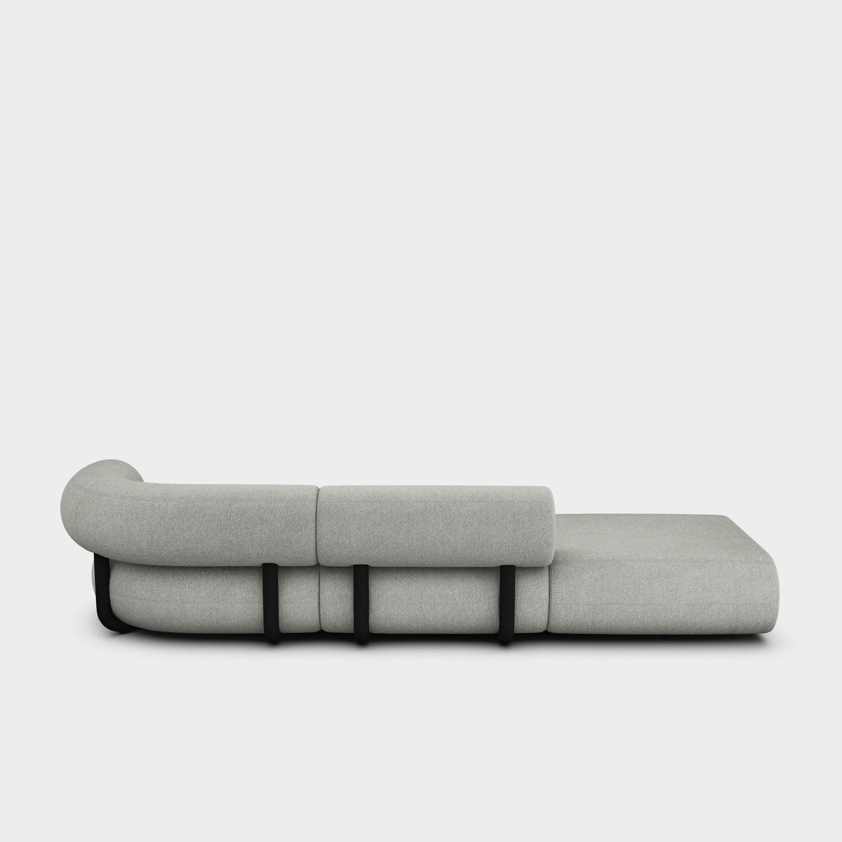 Fat Left Arm Backrest Modular Sofa