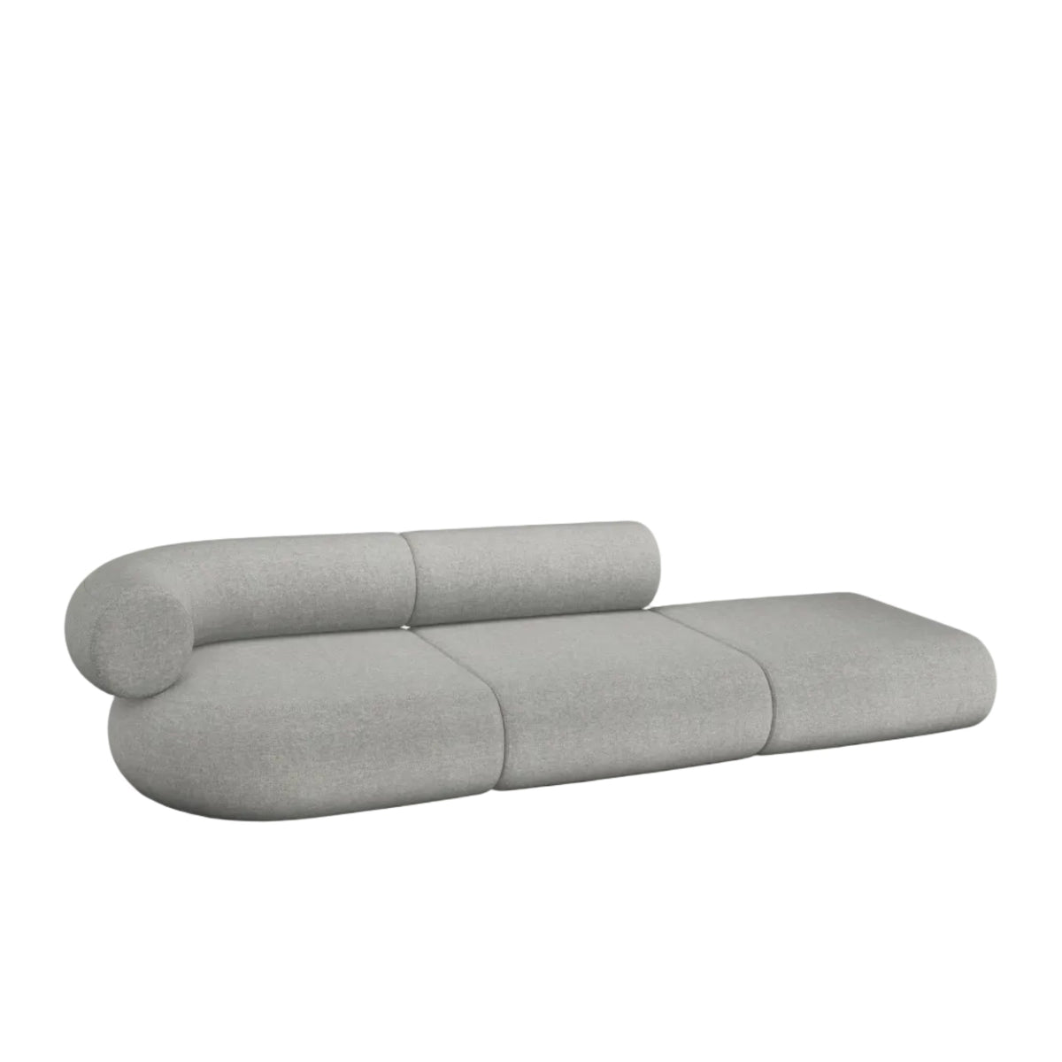 Fat Left Arm Backrest Modular Sofa
