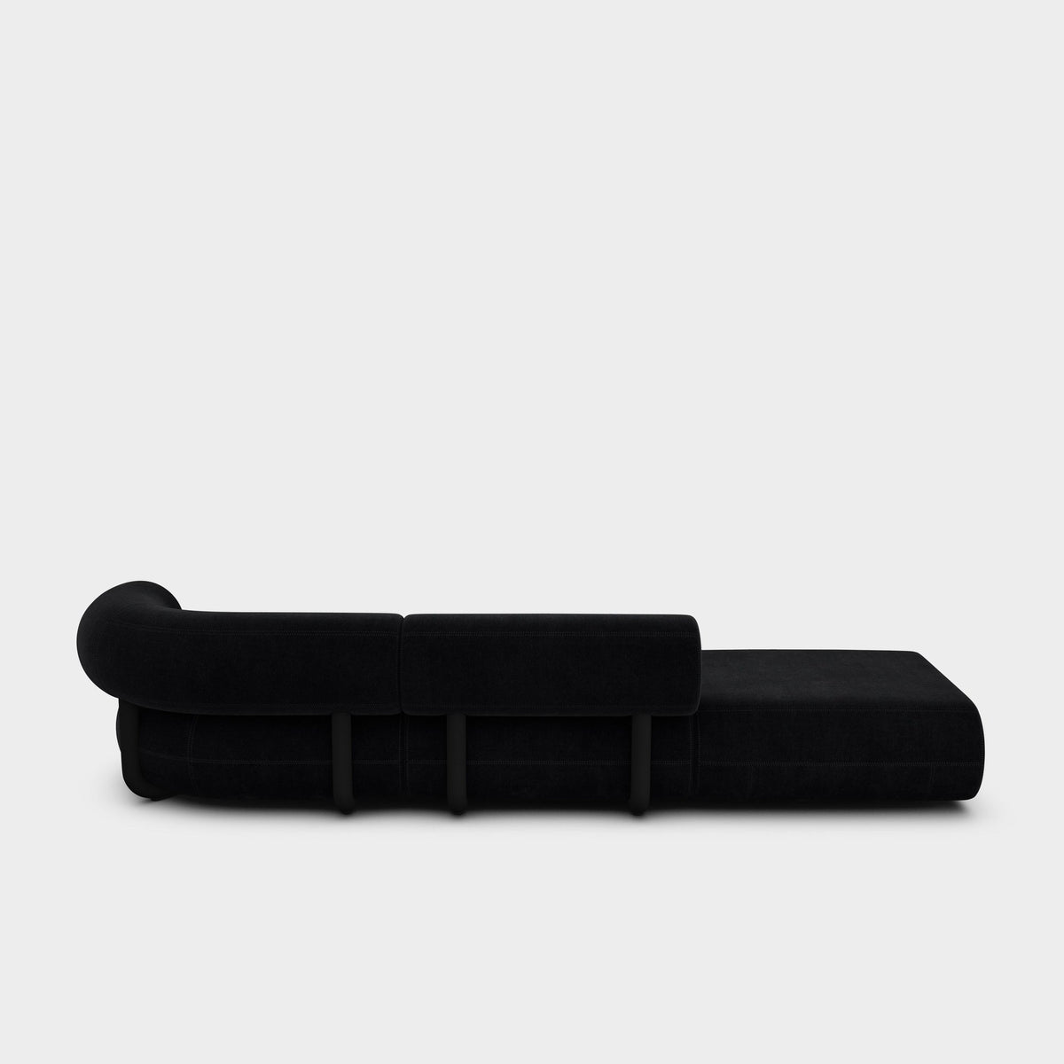 Fat Left Arm Backrest Modular Sofa
