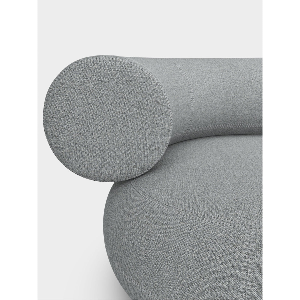 Fat Left Arm Backrest Modular Sofa