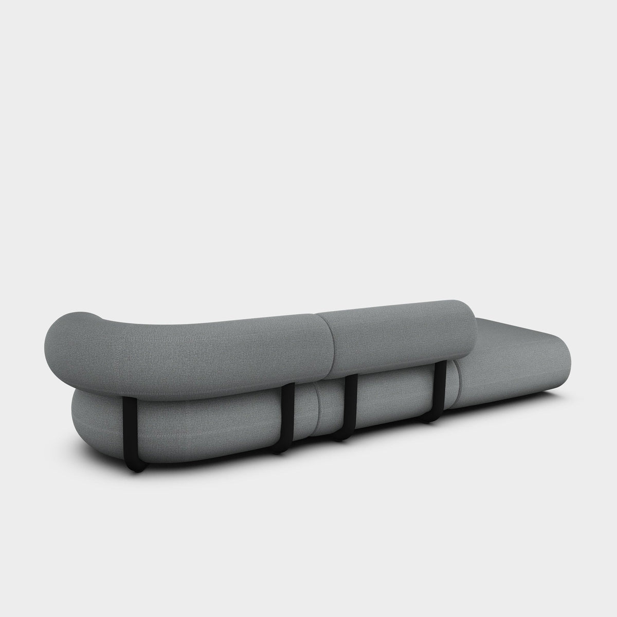 Fat Left Arm Backrest Modular Sofa