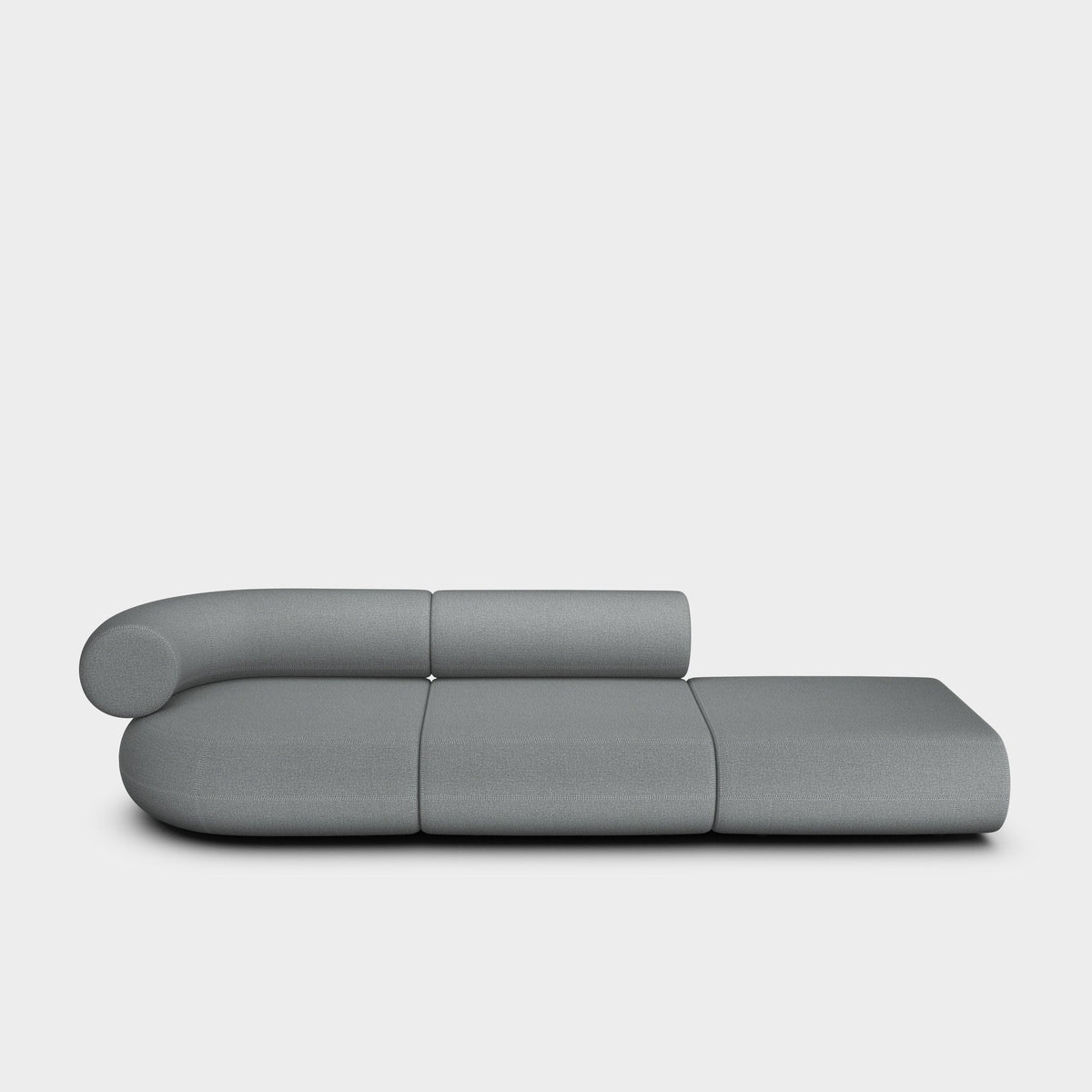Fat Left Arm Backrest Modular Sofa