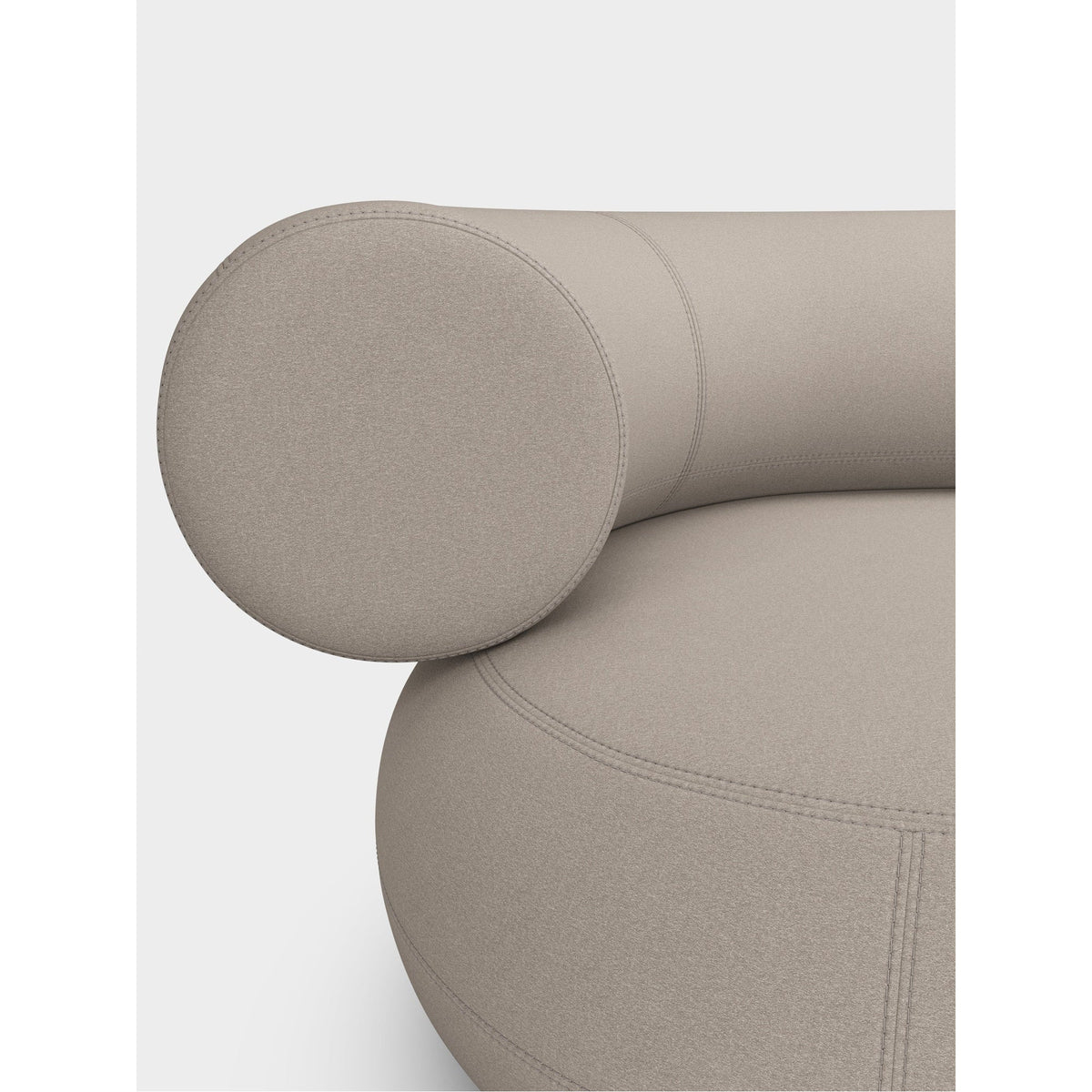 Fat Left Arm Backrest Modular Sofa
