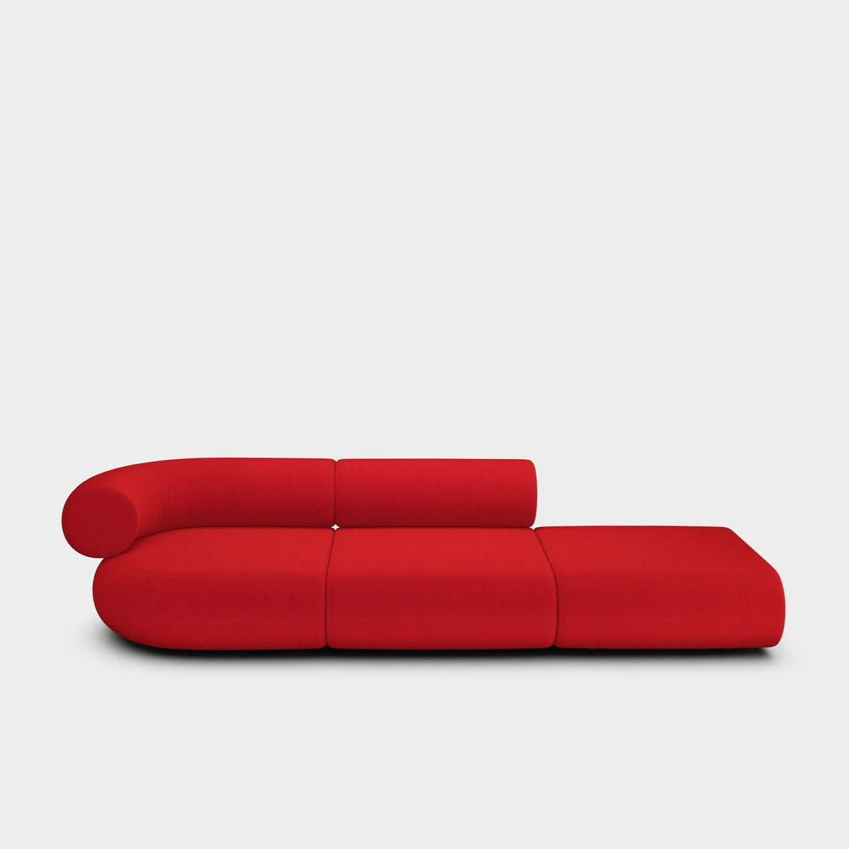 Fat Left Arm Backrest Modular Sofa