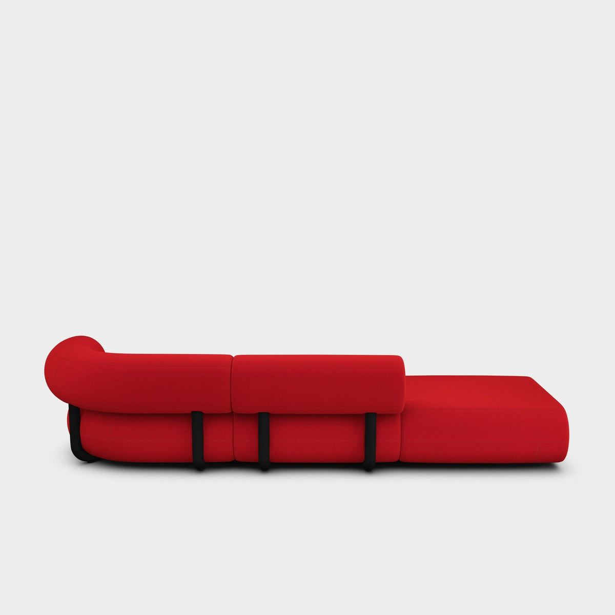 Fat Left Arm Backrest Modular Sofa