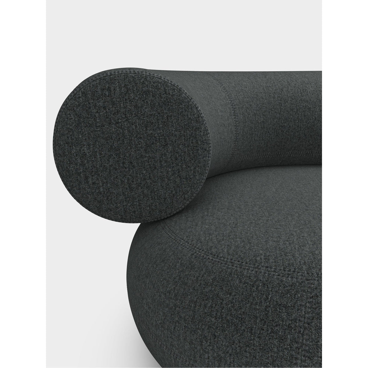 Fat Left Arm Backrest Modular Sofa