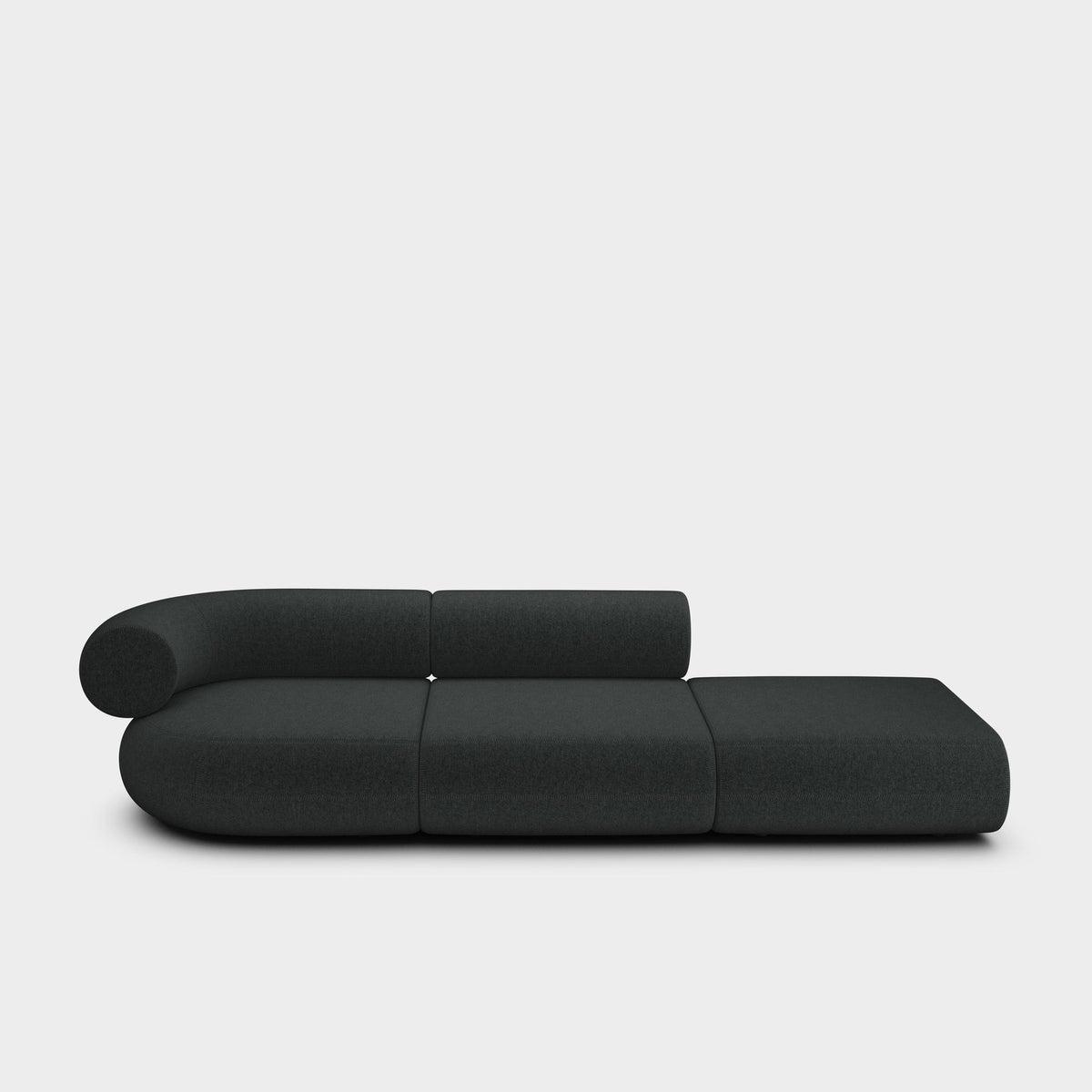 Fat Left Arm Backrest Modular Sofa