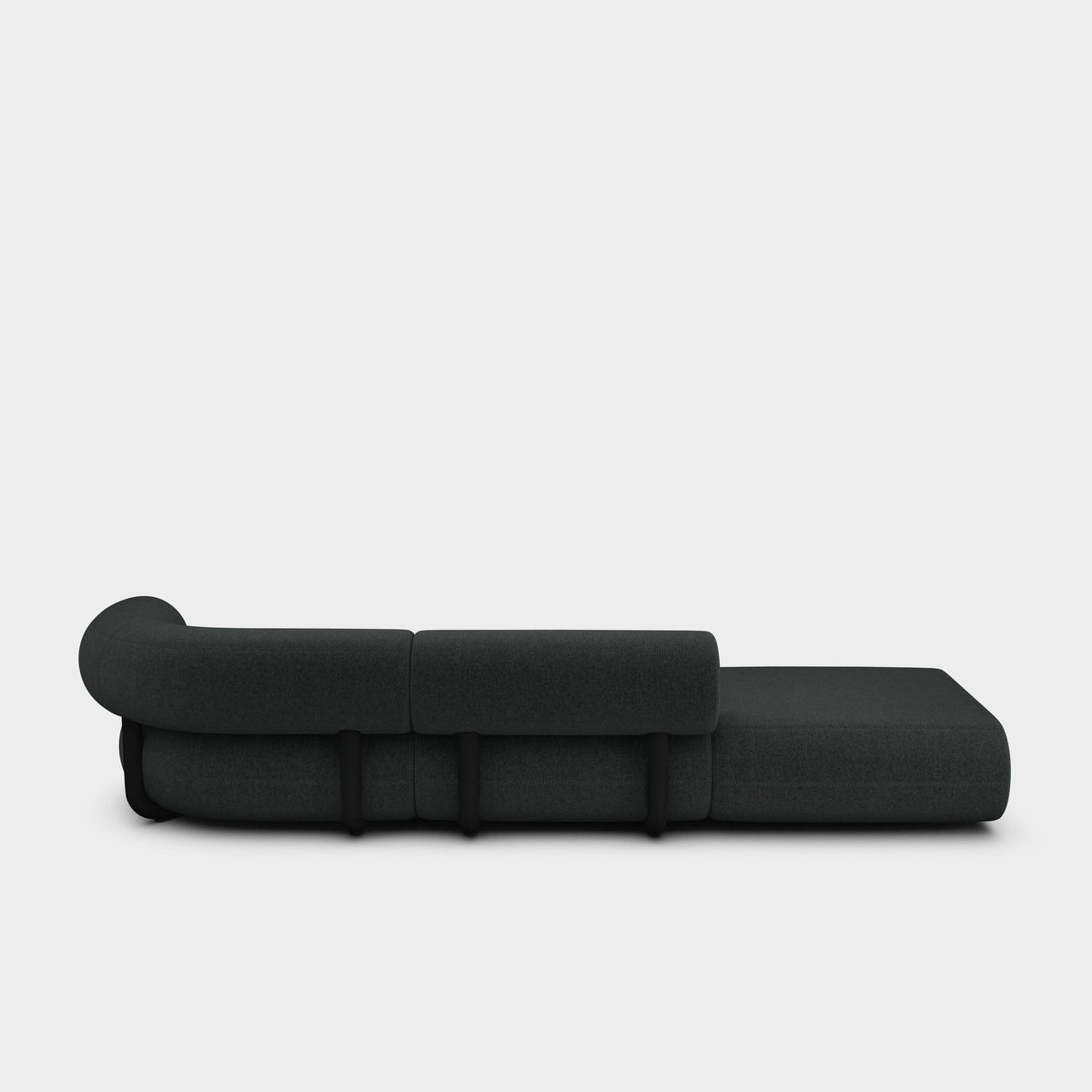 Fat Left Arm Backrest Modular Sofa