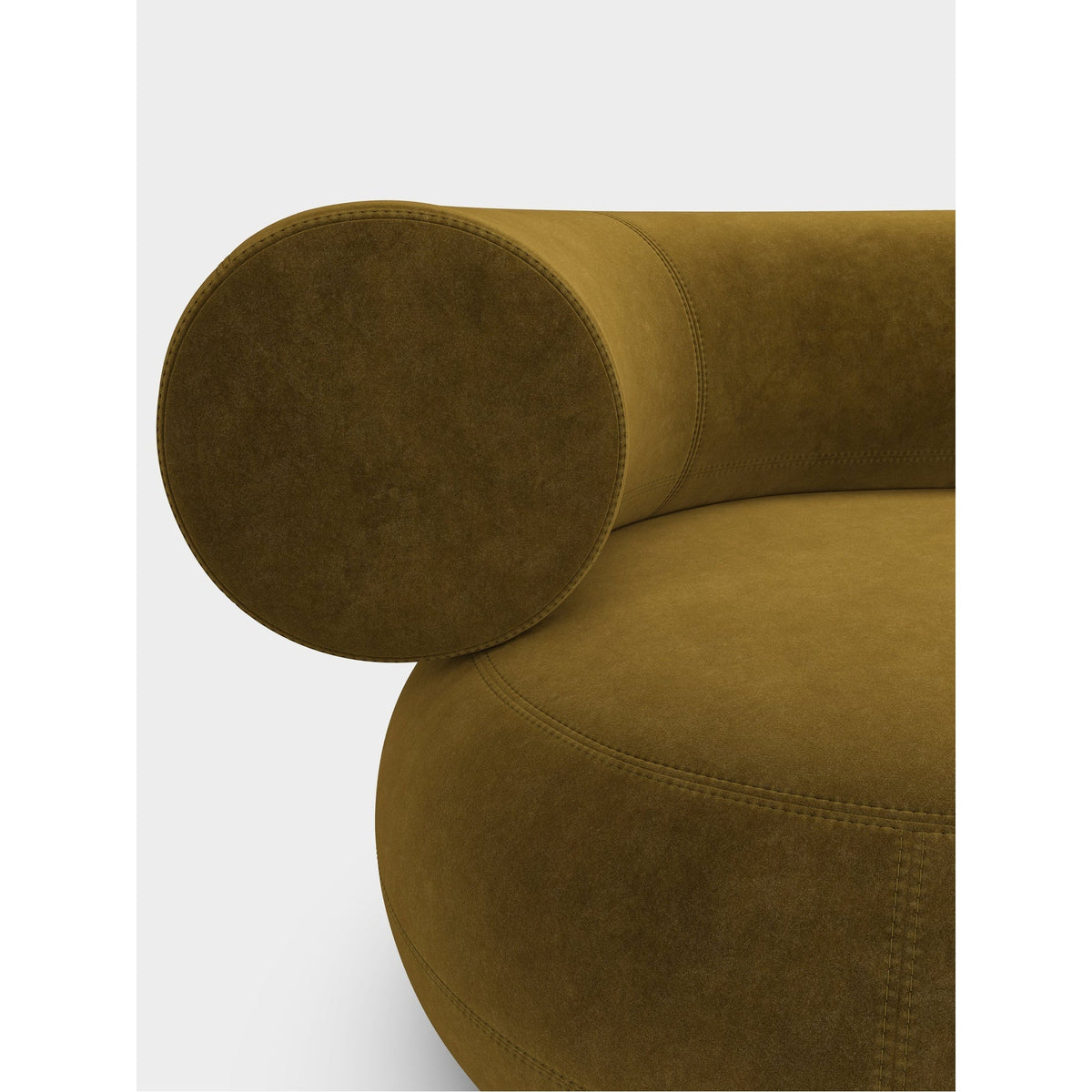 Fat Left Arm Backrest Modular Sofa