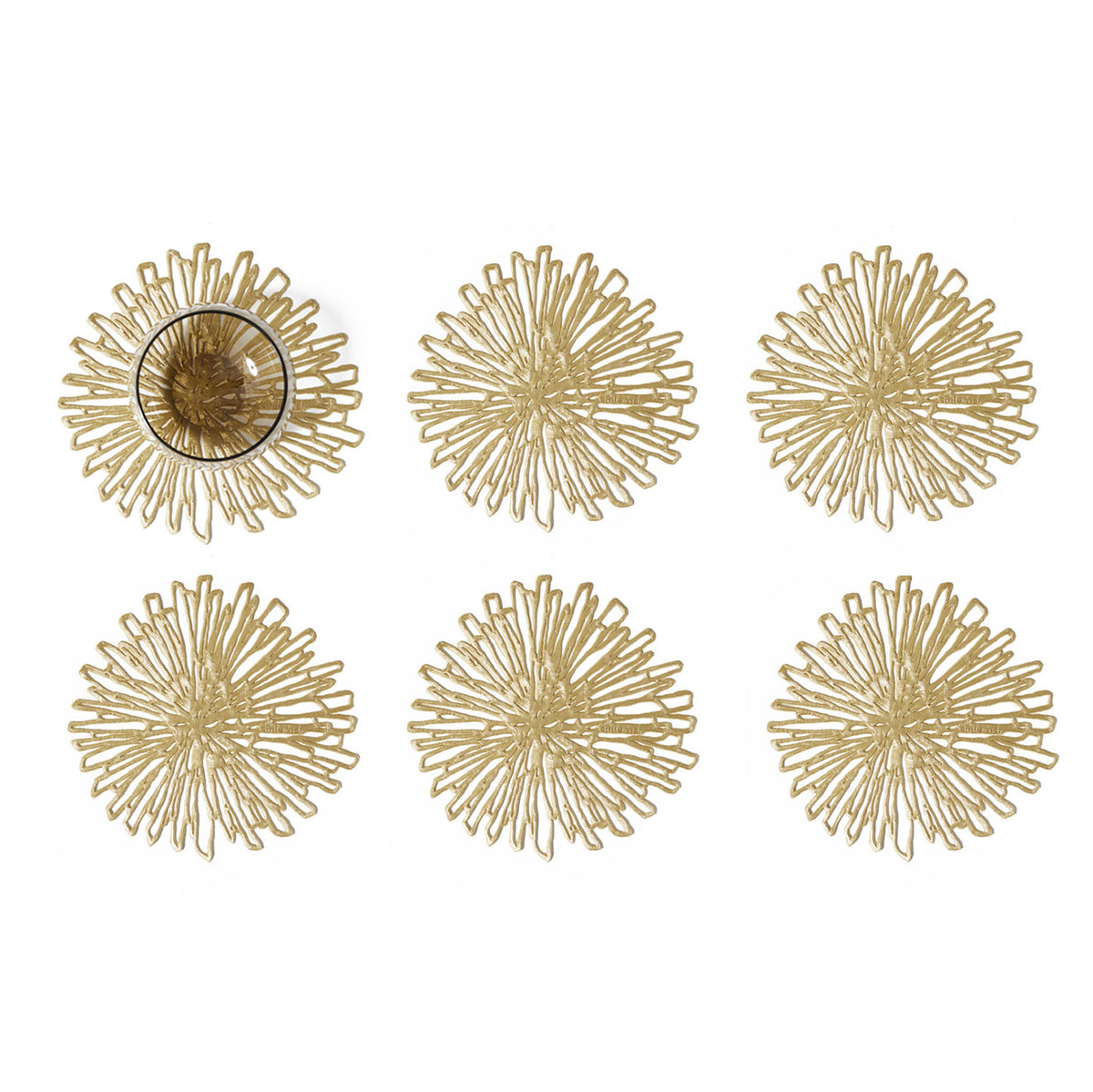 Dahlia Coasters