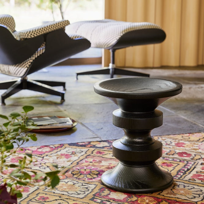 Eames Turned Stool, Shape A