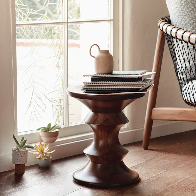 Eames Turned Stool, Shape A