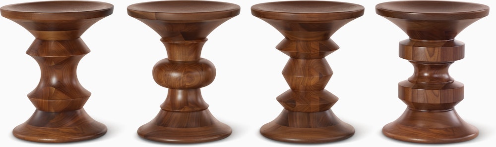 Eames Turned Stool, Shape A