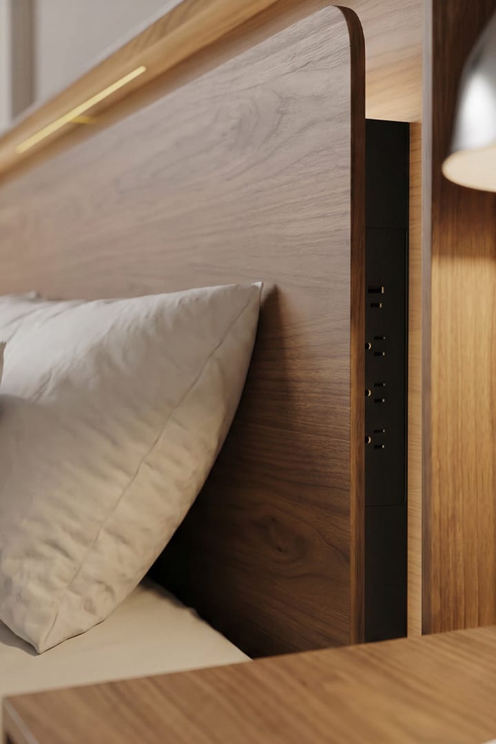 LINQ Bedroom 9117 LINQ Queen Bed