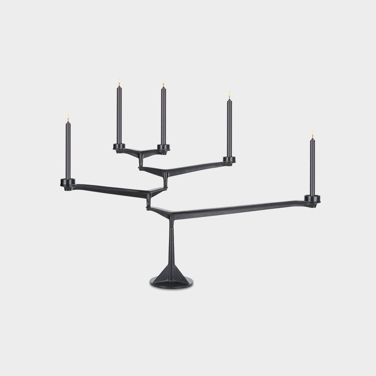 Large Candelabra Black