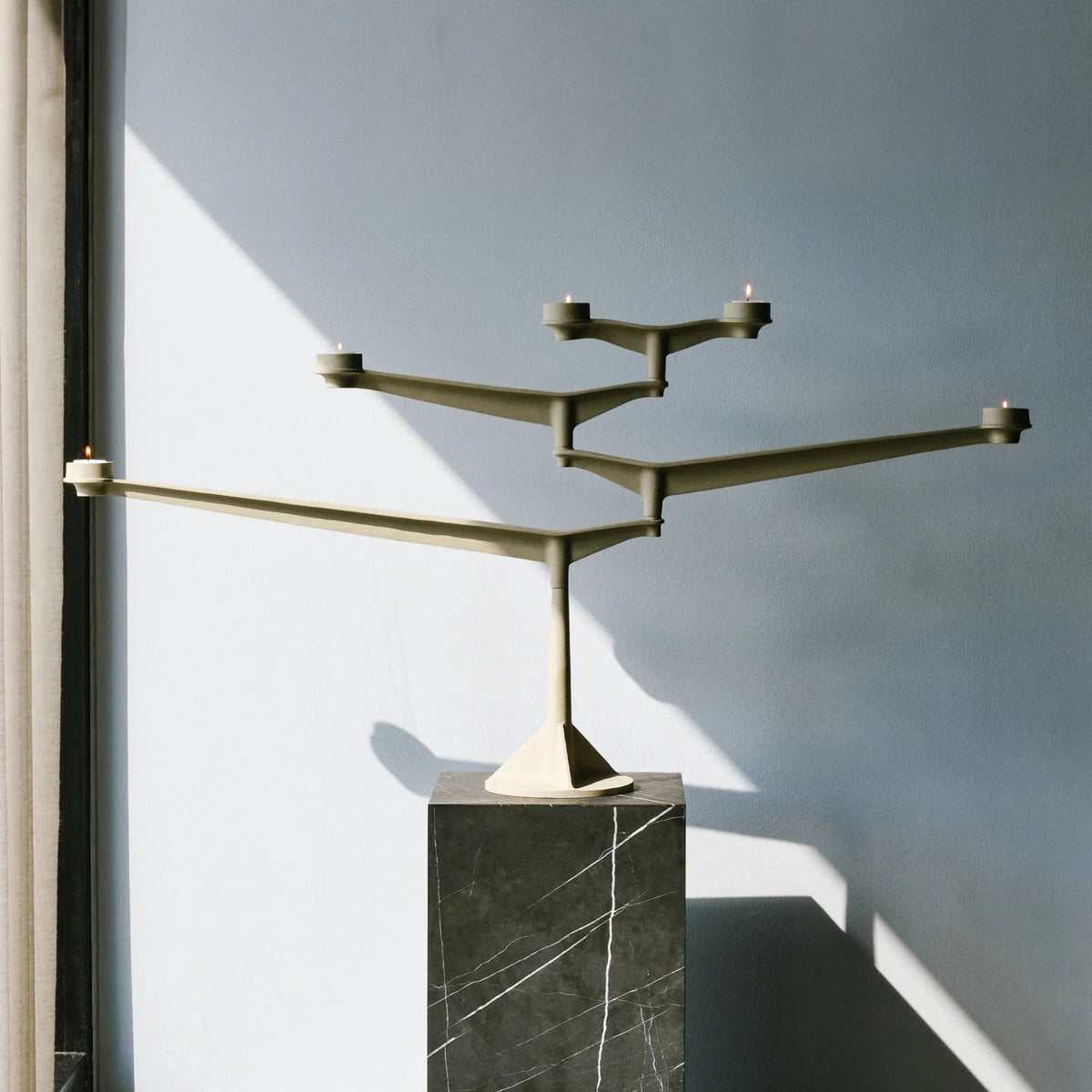 Large Candelabra Black
