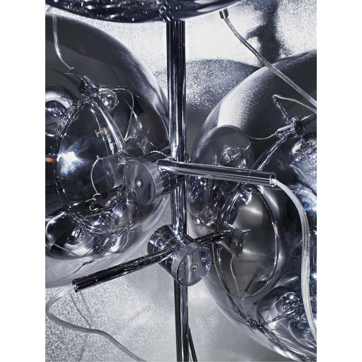 Mirror Ball Floor Chandelier