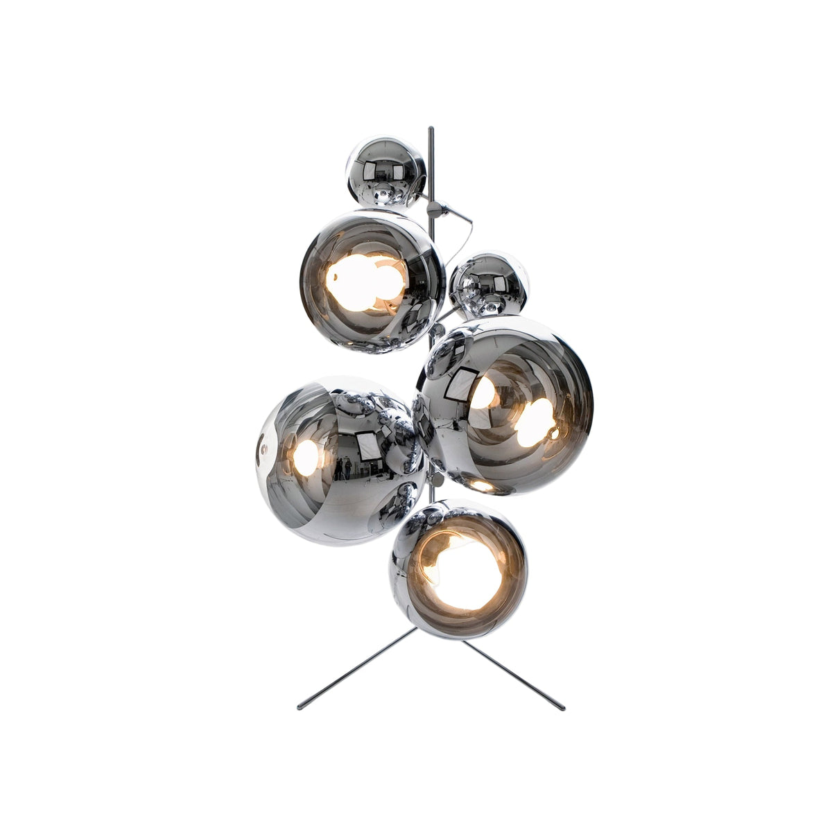 Mirror Ball Floor Chandelier