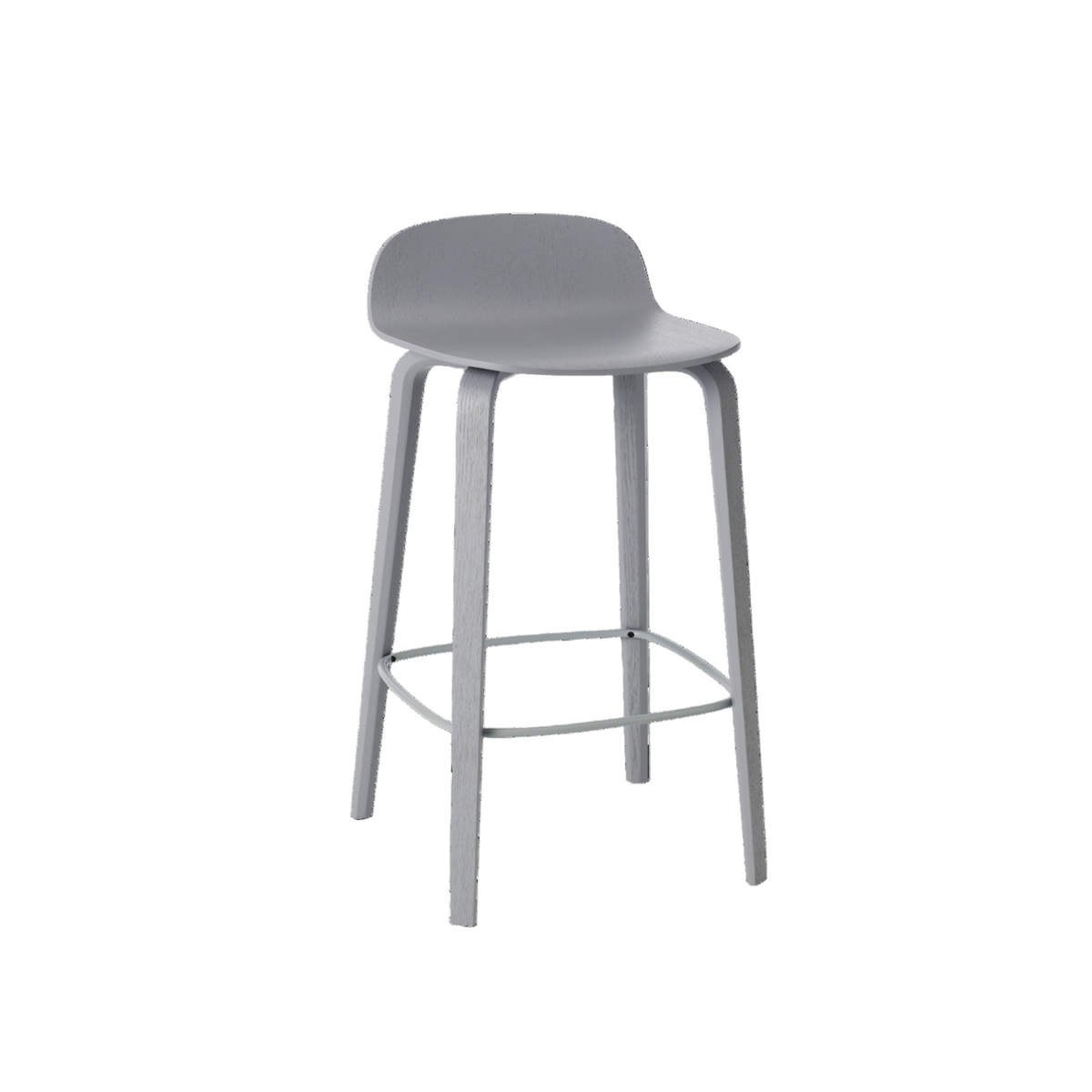 Visu Counter Stool Wood Base