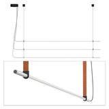 Matte Light Grey with Burnt Orange Webbing